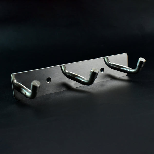 Stainless Steel Wall Mounted Coat 3 Hook Rack