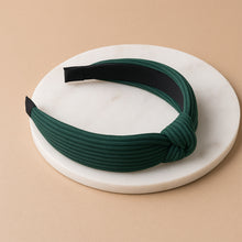 Womens Ribbed Texture Knot Design Hairband