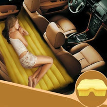 Portable Car Backseat Inflatable Air Mattress Bed with Pillows, Pump & Repair Kit(1 Pc)