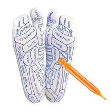 Full Reflexology Acupressure Therapy Socks Set