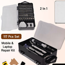 Screwdriver Electronic Laptop/Mobile Personal Tool Kit (117 Pcs Set)