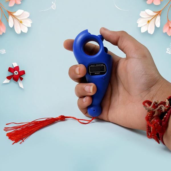 Digital Tally Counter Tulsi Mala Counting Wooden Machine (For Naam Jaap)