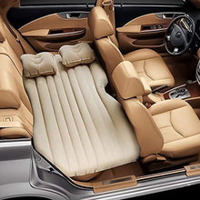 Portable Car Backseat Inflatable Air Mattress Bed with Pillows, Pump & Repair Kit(1 Pc)