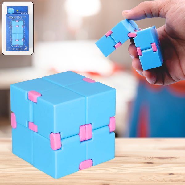 Infinity Cube Fidget Stress Relief Hand Puzzle