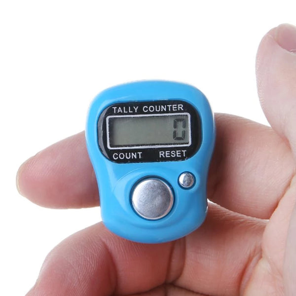 Hand Finger Counting Machine Digital Head Electronic Tally Counter