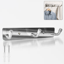 Stainless Steel Wall Mounted Coat 3 Hook Rack