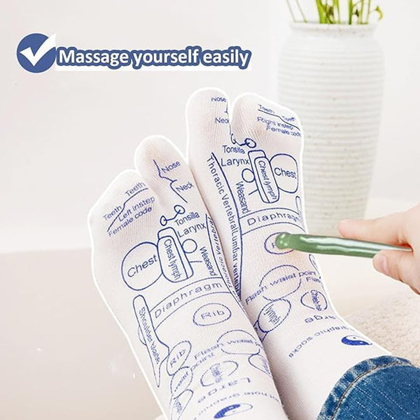Full Reflexology Acupressure Therapy Socks Set