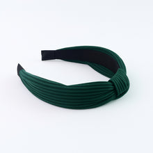 Womens Ribbed Texture Knot Design Hairband