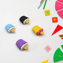 Ice Cream Eraser Set For Kids Educational Stationary Kit School Supplies (1 Set 4 Pc)