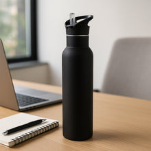 Sports Water Bottle  Matte Finish Leak-proof Reusable Bottle 900 Ml Approx (1 Pc)