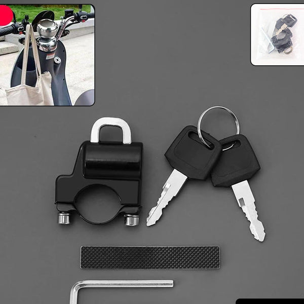 Heavy-duty Helmet Lock For Motorcycle